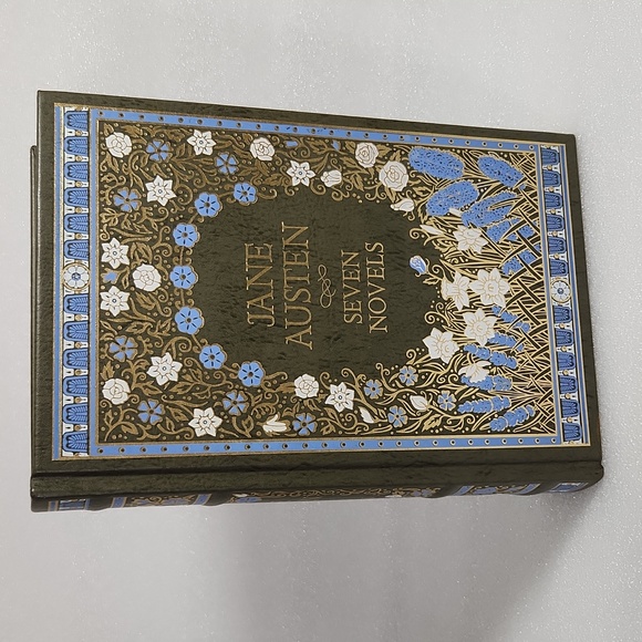 Barnes and Noble Jane Austin Seven Novel Bound Volume Gilded Edges - Picture 2 of 13